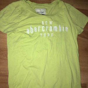 Light green Abercrombie kids shirt